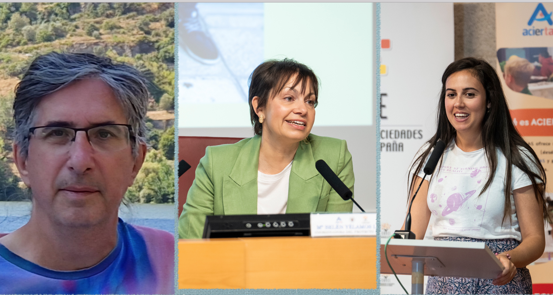 Tres nuevos integrantes de la comisión Aciertas: ¡bienvenidos!
