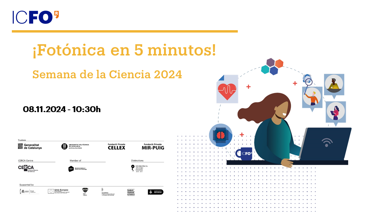 ¡Fotónica en 5 minutos! – Semana de la Ciencia ’24